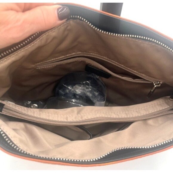 NWT Bostanten Hobo Shoulder Bag Purse with Handy Side Zipper Pockets City - Picture 8 of 10